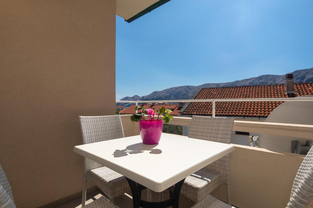 Apartment Ivanka 2 Baška Exteriör bild